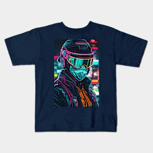 Neon surgeon in pandemic Kids T-Shirt